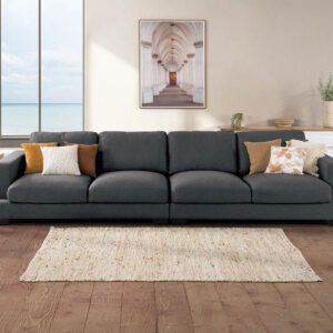 Zahra Fabric 4 Seat Sofa