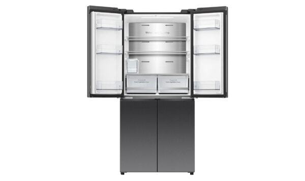 HISENSE 483L PUREFLAT SLIM FRENCH DOOR DARK STEEL - Image 5