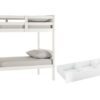 Jordan Twin Bunk Storage Bed White - Image 2