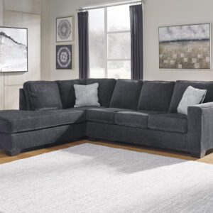 Bendigo LHF Chaise With 3 Seater – Slate