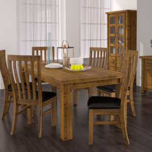 Woolshed  7pce Dining Suite – Cushion Chairs