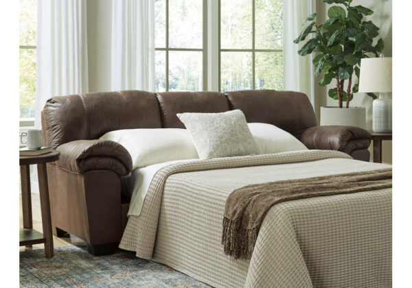 Texas 3 Seater Queen Sofa Bed - Coffee - Image 3