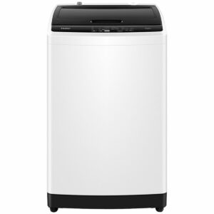Haier 7.5kg Top Load Washing Machine White Front View