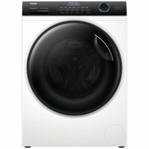Haier 9.5kg Front Load Washer White Front View