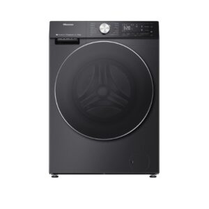 Hisense 10kg 6kg Series 7 Front Load Washer Dryer Combo Black Front View