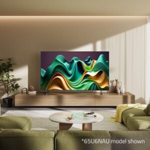 Hisense 65" U6NAU Mini LED 4K Room View