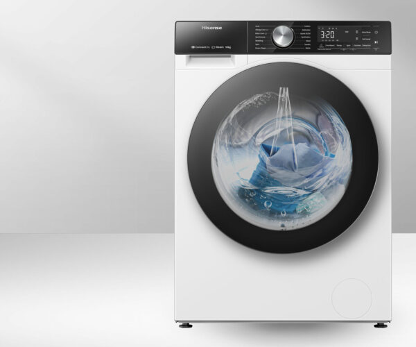 Hisense Front Load Washer 10kg Series 5  (White) - Image 4