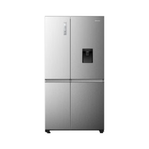 Hisense 649L Side By Side Fridge with Water Dispenser – Stainless Steel