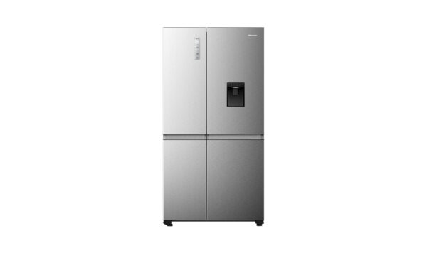 Hisense 649L Side By Side Fridge with Water Dispenser - Stainless Steel