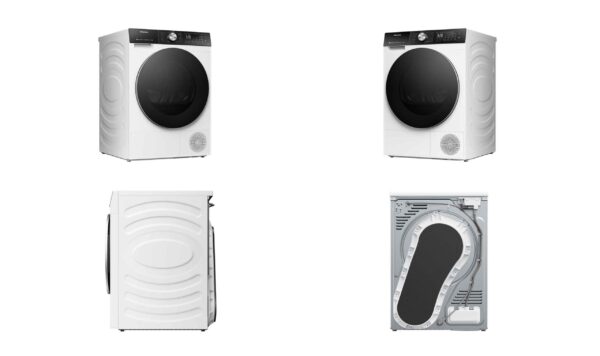 Hisense Heat Pump Dryer 9KG – Series 5 (White) - Image 6