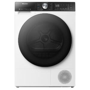 Hisense Heat Pump Dryer 9KG Series 5 White Front View