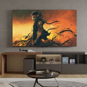 TCL 65" C745 4K Ultra HD QLED Google TV Room View