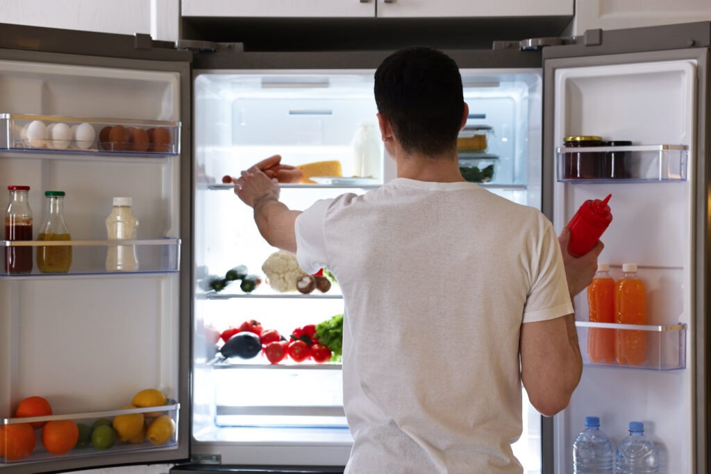 matching fridge storage configuration to usage habits