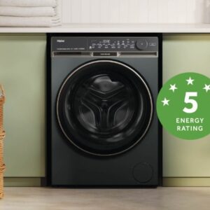 Haier 500 Series 10kg Front Load Washing Machine with Ultra Fresh Air Dark Rent washing machine