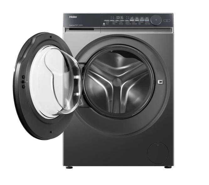 Haier 9.5kg 500 Series Front Load Washing Machine - Black Rent washing machine