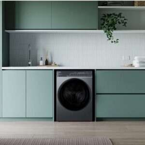 Haier 9.5kg 500 Series Front Load Washing Machine - Black Rent washing machine