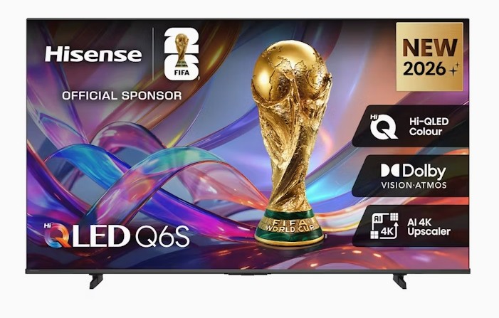 Rent Hisense 75 Inch Q6S 4K Hi-QLED TV 75Q6SAU