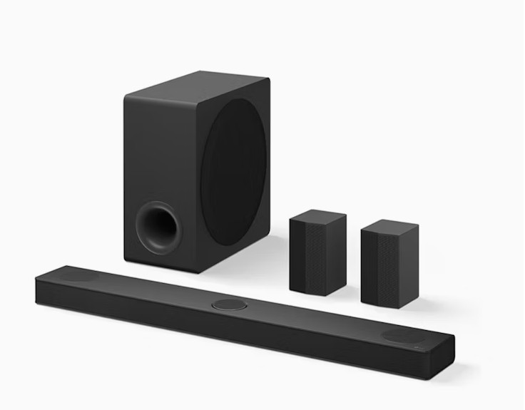 Rent LG 5.1.3Ch Dolby Atmos Sound Bar with Rear Speakers